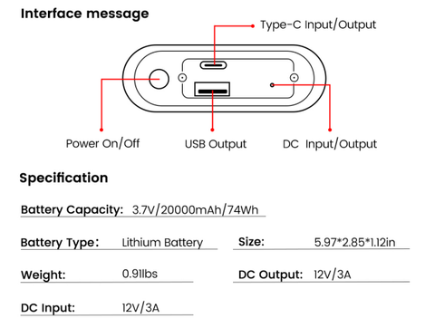 12V battery