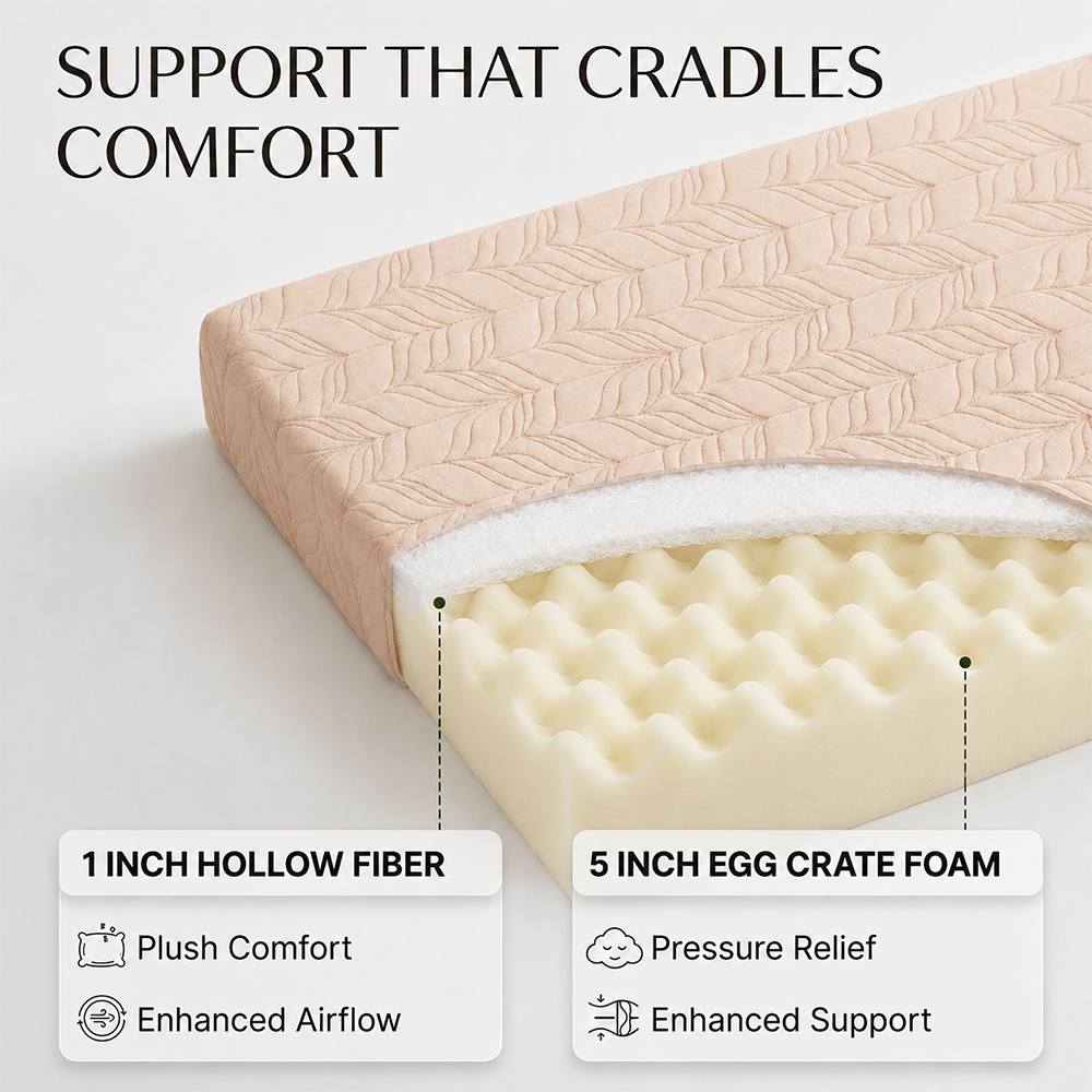 Wheat Dream Futon Mattress