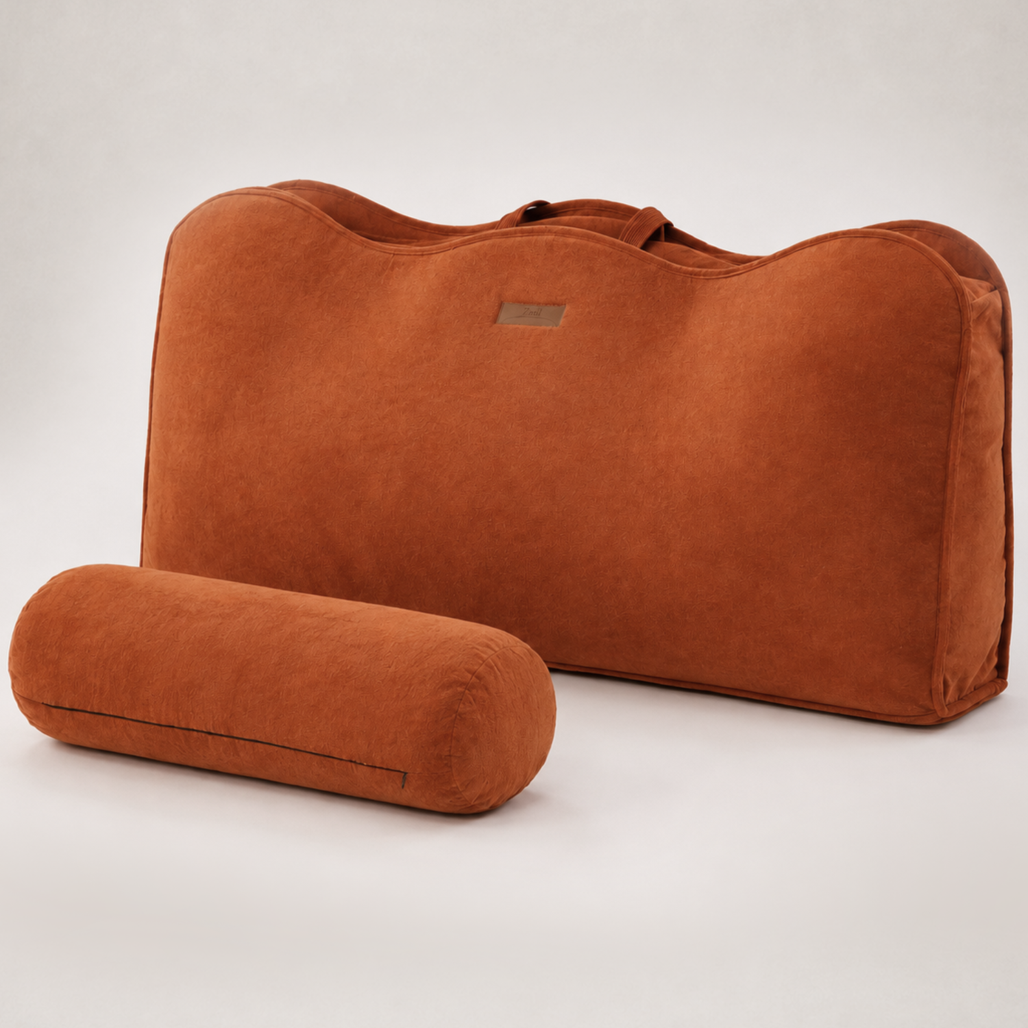 Wave-Shaped Backrest Pillow