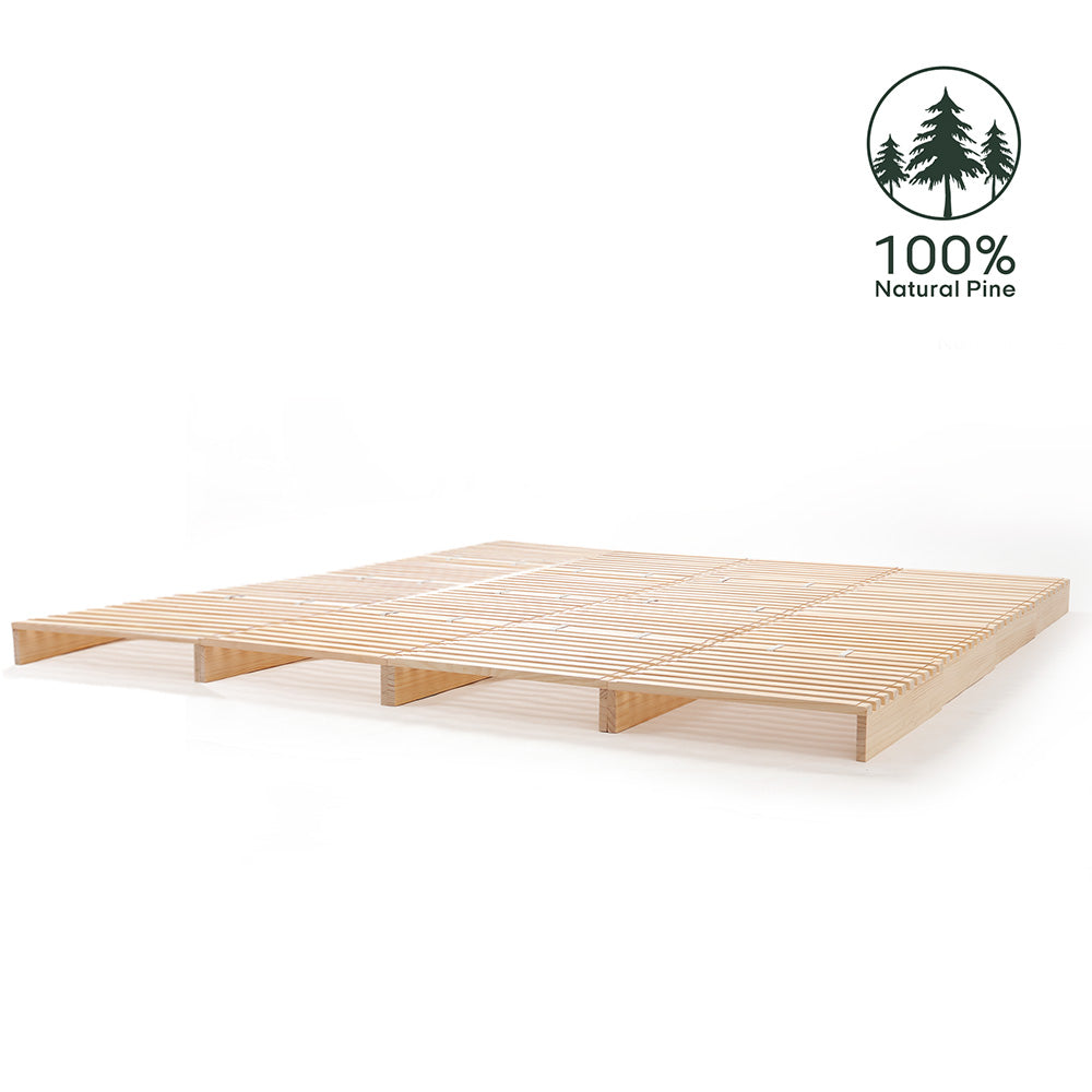 somabito SOMA JYOZU ＴｈｅＡｒｔｈ 床上手 Natural Solid Wood Modular Bed Frame – zonlihome