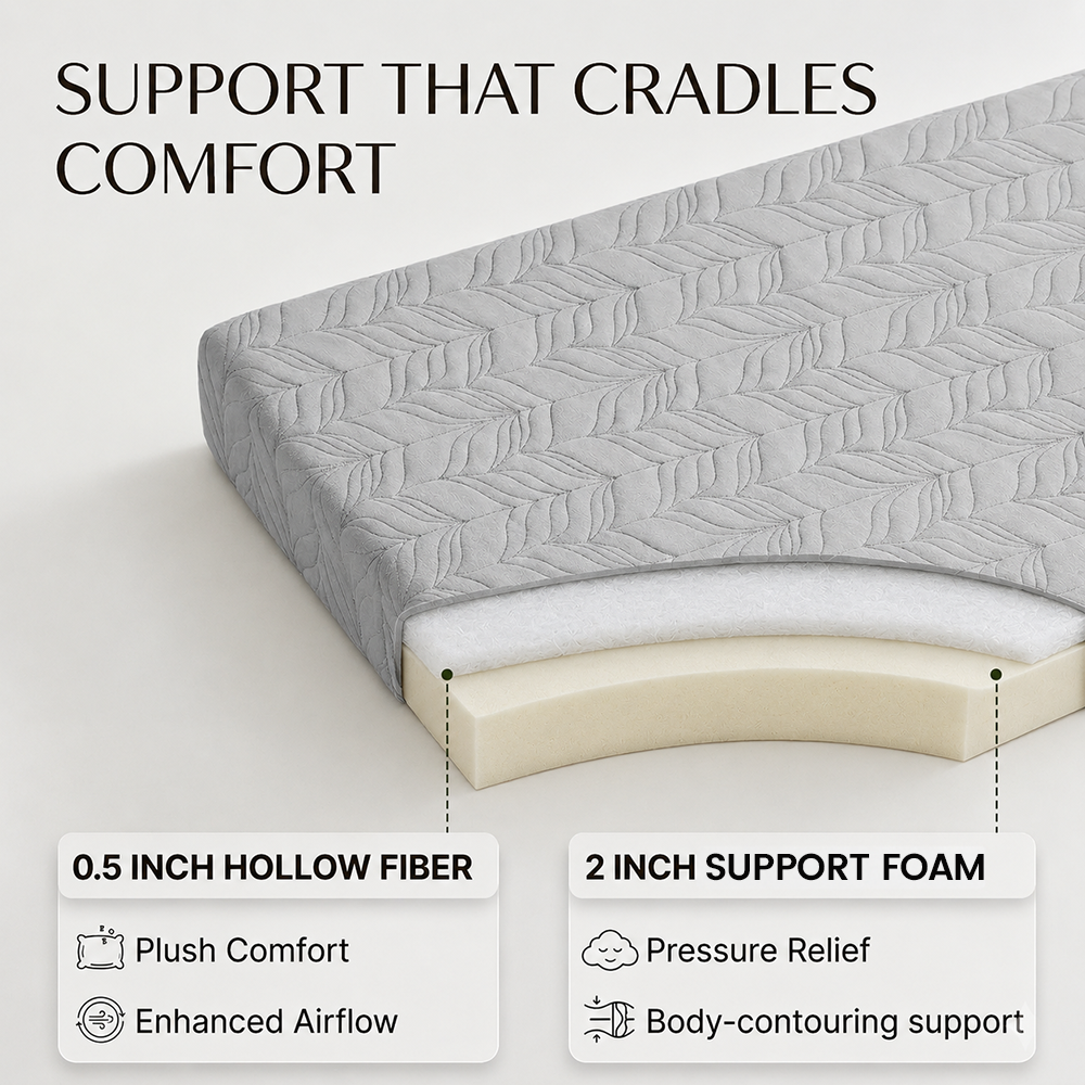 Wheat Dream Futon Mattress