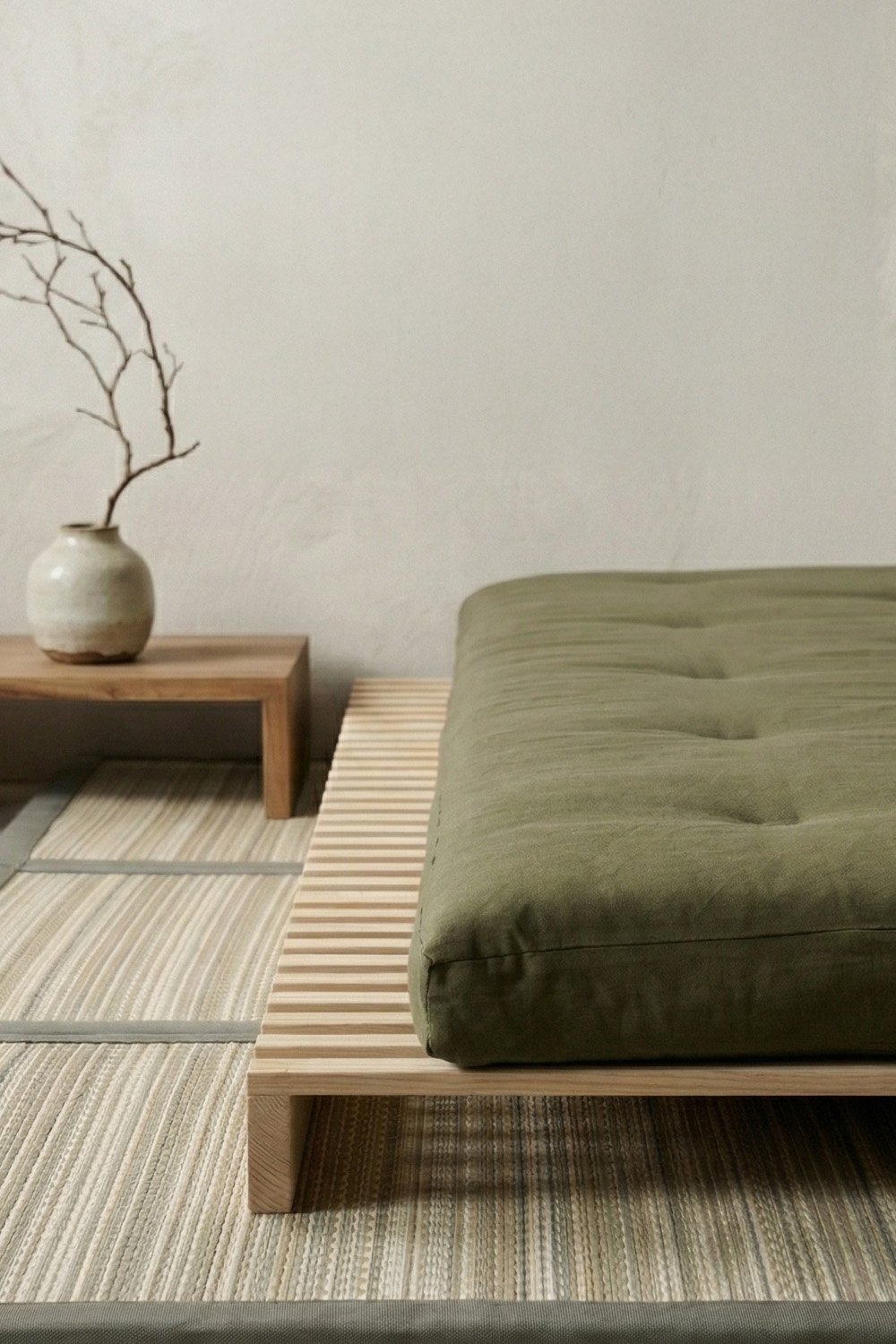 Solid Wood Bed Frames & Natural Floor Tatami Mats | ZONLI – zonlihome