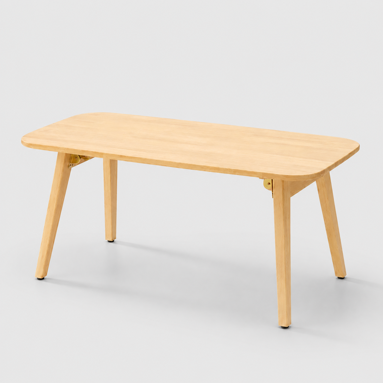Solid Wood Folding Side Table