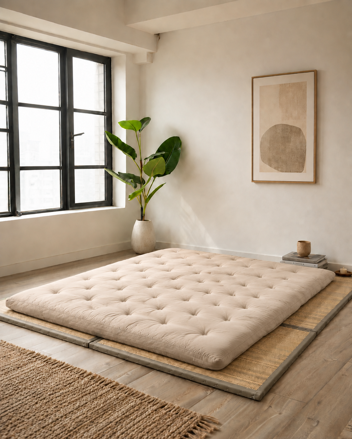 King Size Classic Floor Mattress -4inch
