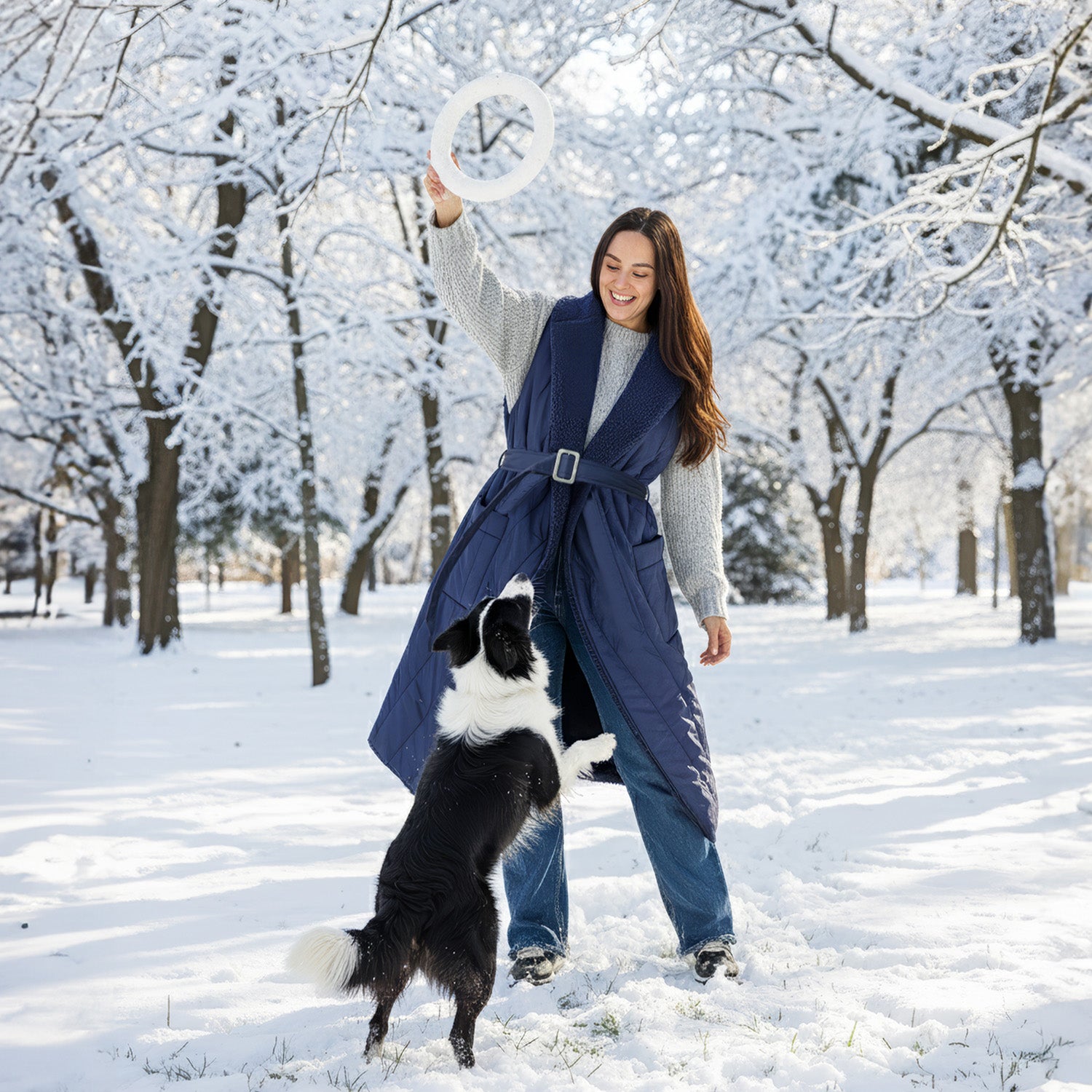 2-in-1 Cordless Wearable Heated Blanket （Waist Belt Edition）