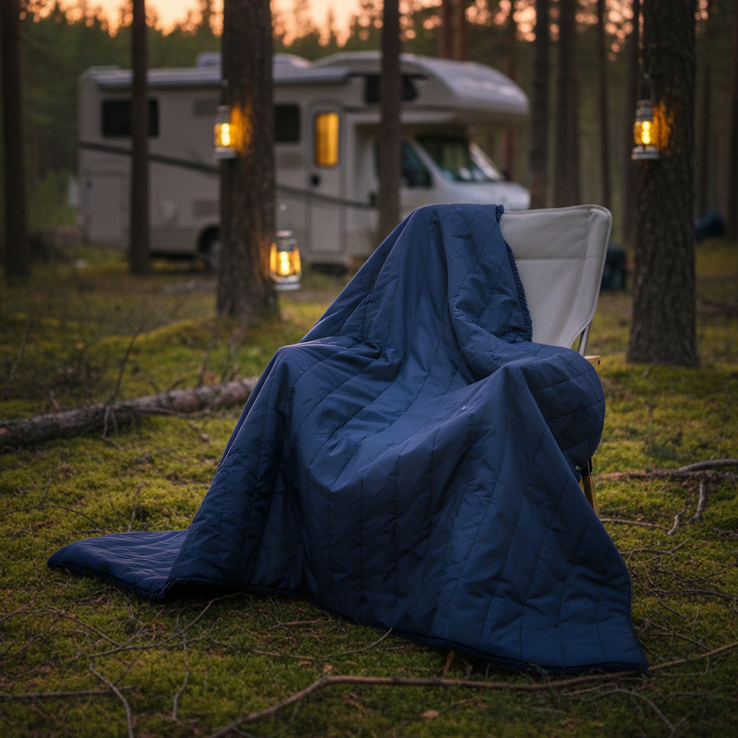 2-in-1 Cordless Wearable Heated Blanket （Waist Belt Edition）