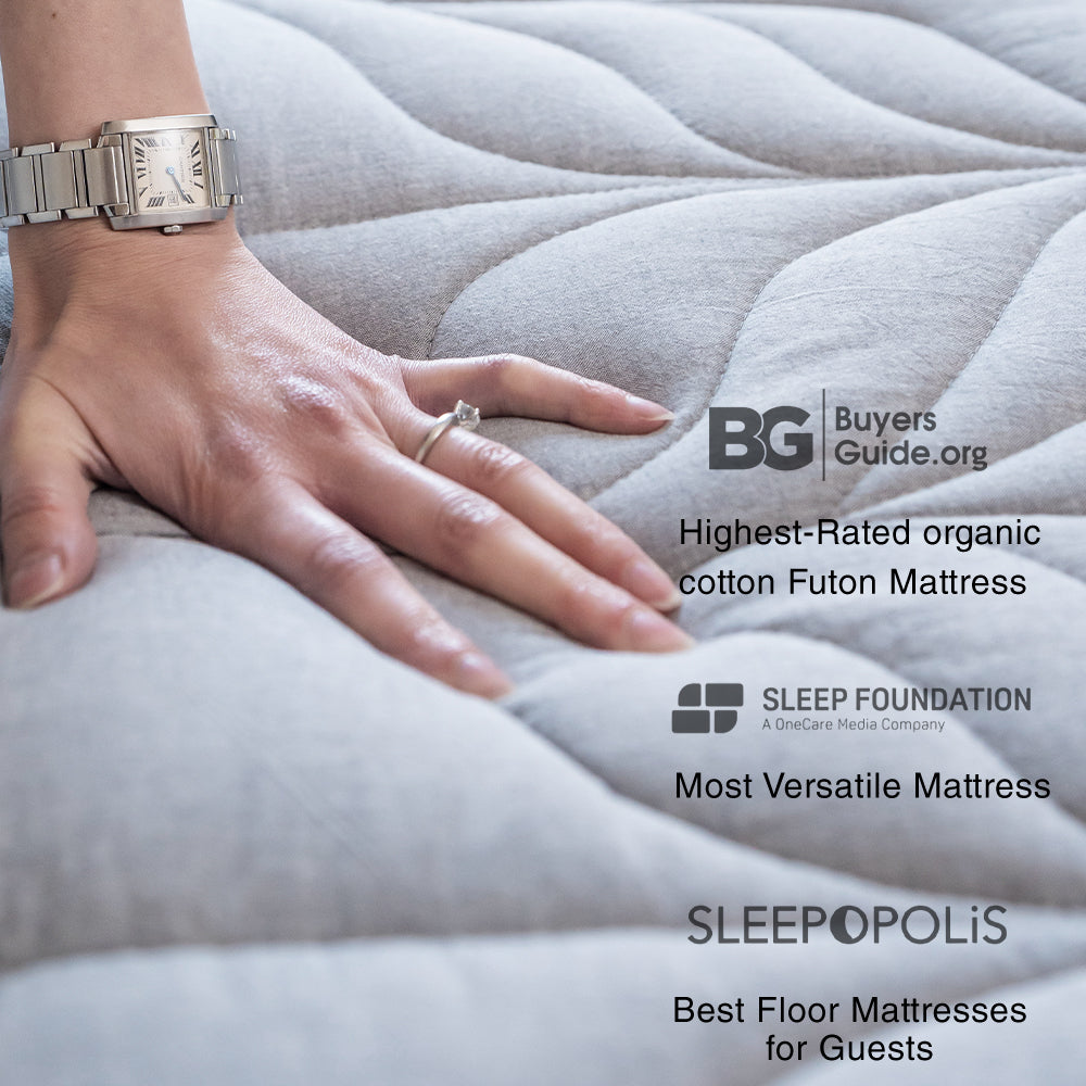media certified supportive futon mattress