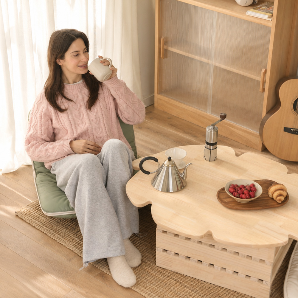 Leaf Solid Wood Tabletop