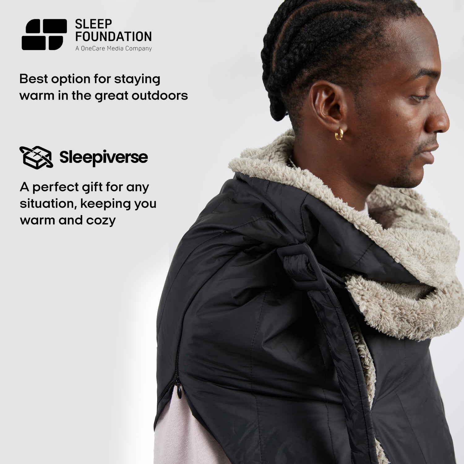 2-in-1 Cordless Wearable Heated Blanket （Waist Belt Edition）