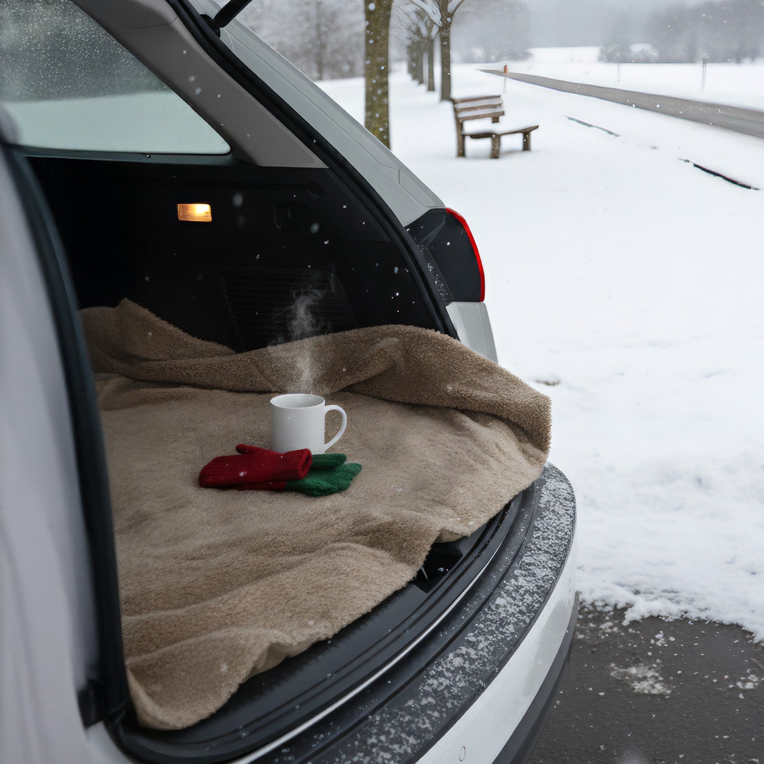 2-in-1 Cordless Wearable Heated Blanket （Waist Belt Edition）