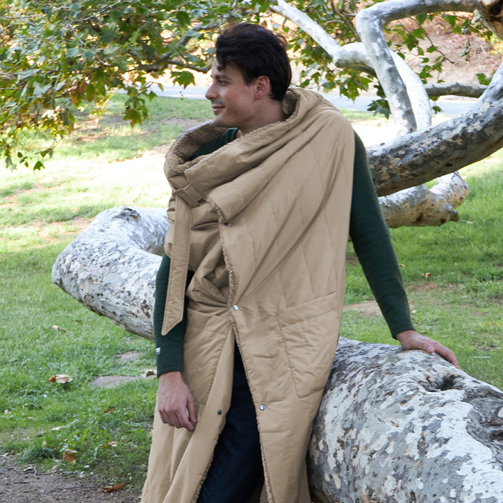 2-in-1 Cordless Wearable Heated Blanket （Waist Belt Edition）