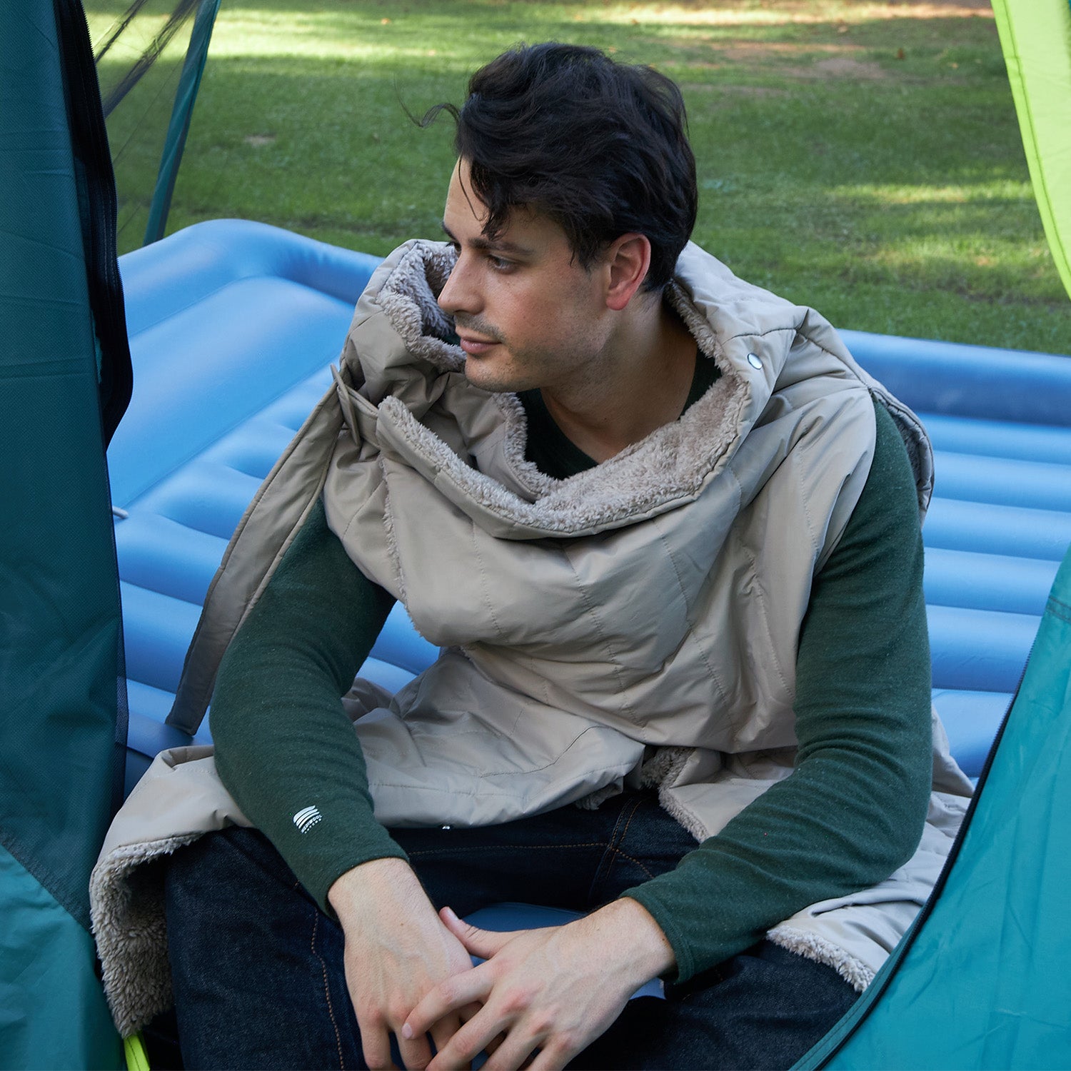 2-in-1 Cordless Wearable Heated Blanket （Waist Belt Edition）