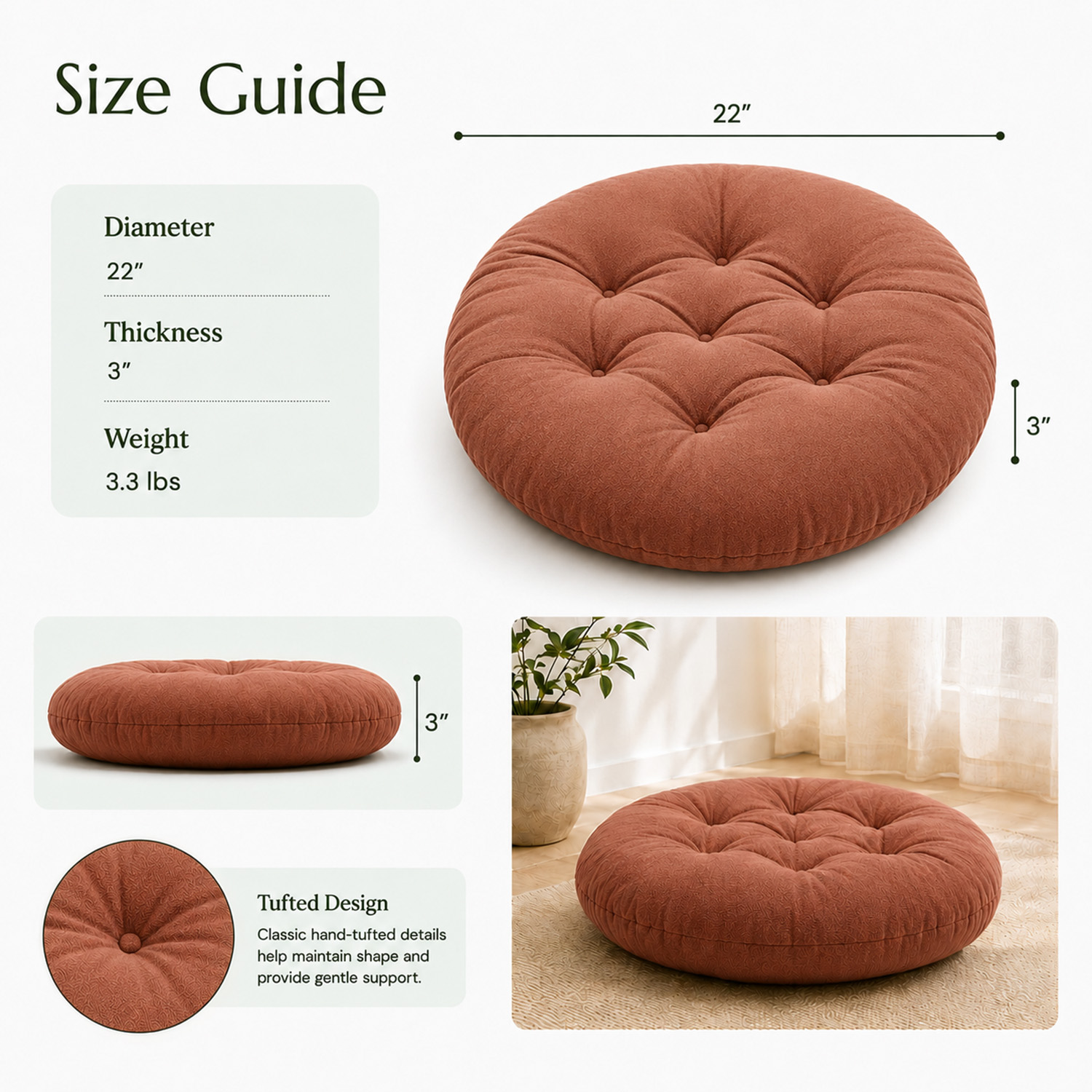 Cookie Seat Cushion