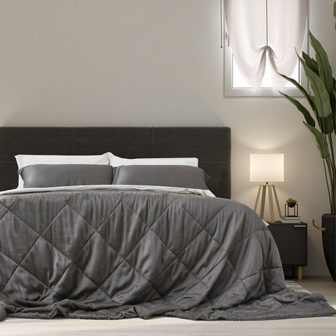 cooling comforter- grey