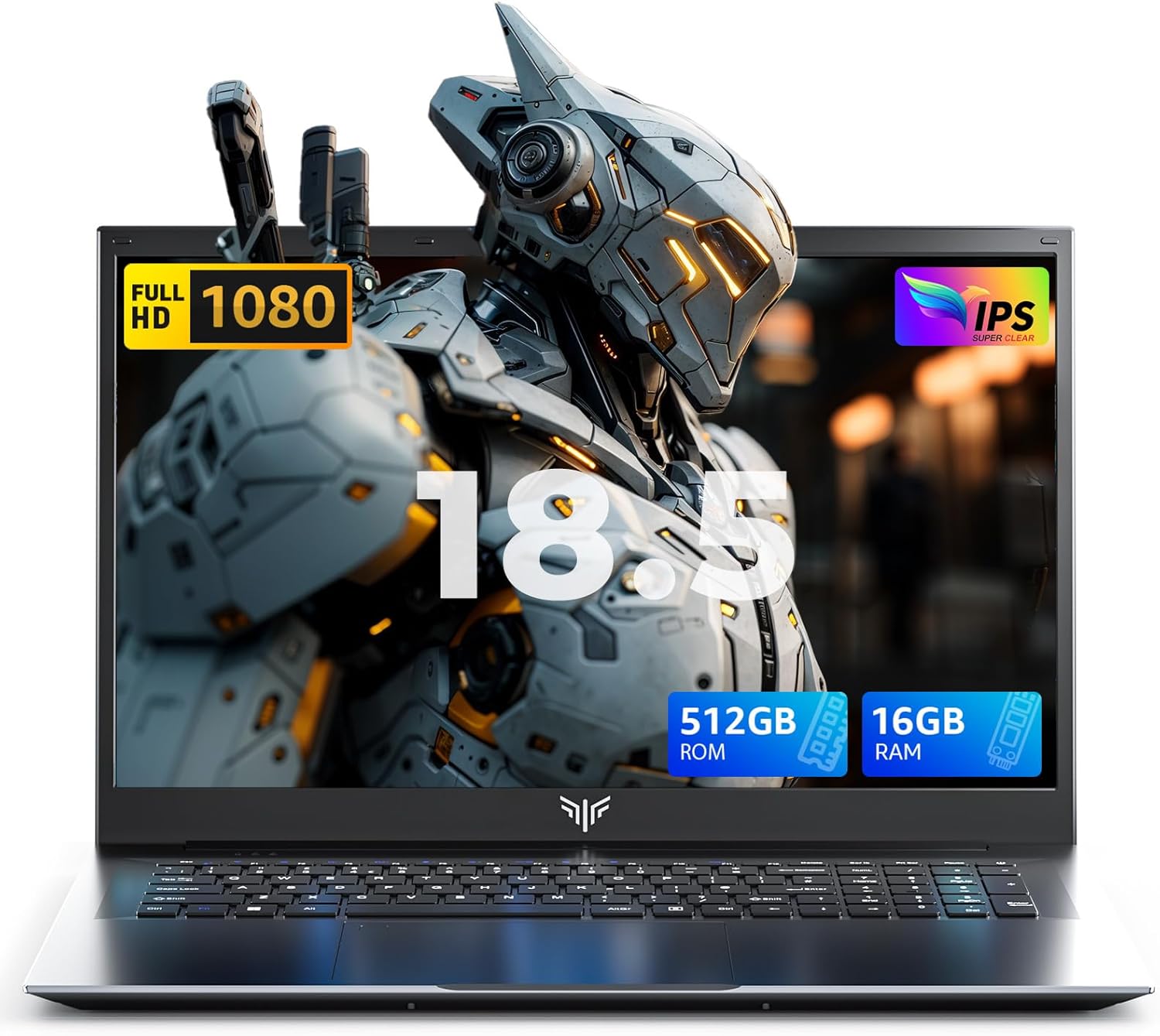 ACEMAGIC AX18 Ordenador Portátil 18,5 Pulgadas Full HD Intel N150 16GB RAM 512GB SSD Windows 11 Pro Batería 8000mAh HDMI USB-C 3xUSB3.2 Color Gris-Casagoloft