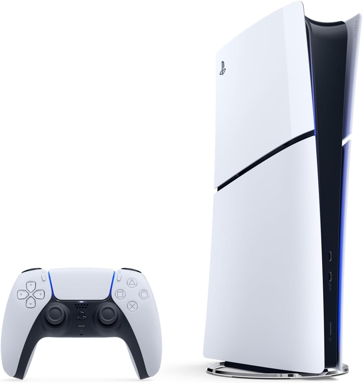 PlayStation 5 Digital Edition Slim consola sin lector de discos diseño compacto alto rendimiento gráficos avanzados y almacenamiento rápido-Casagoloft