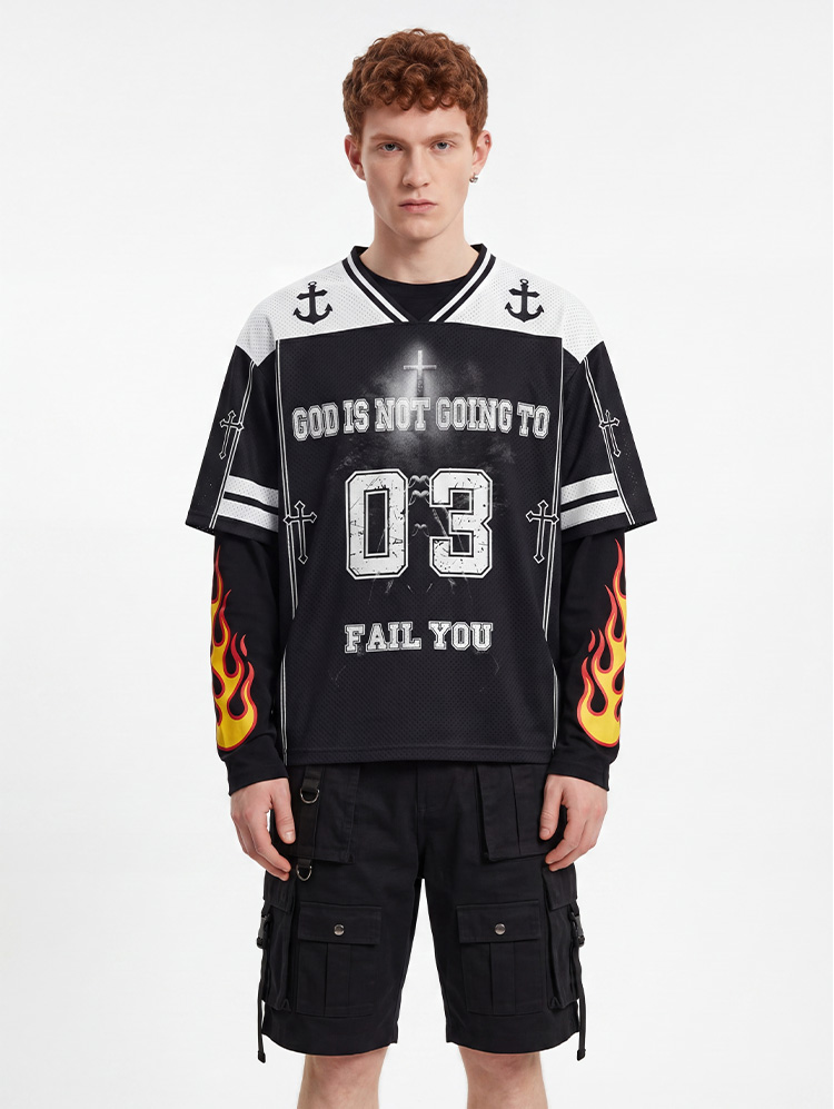 God is Not Going to Fail You Christian Mesh Jersey