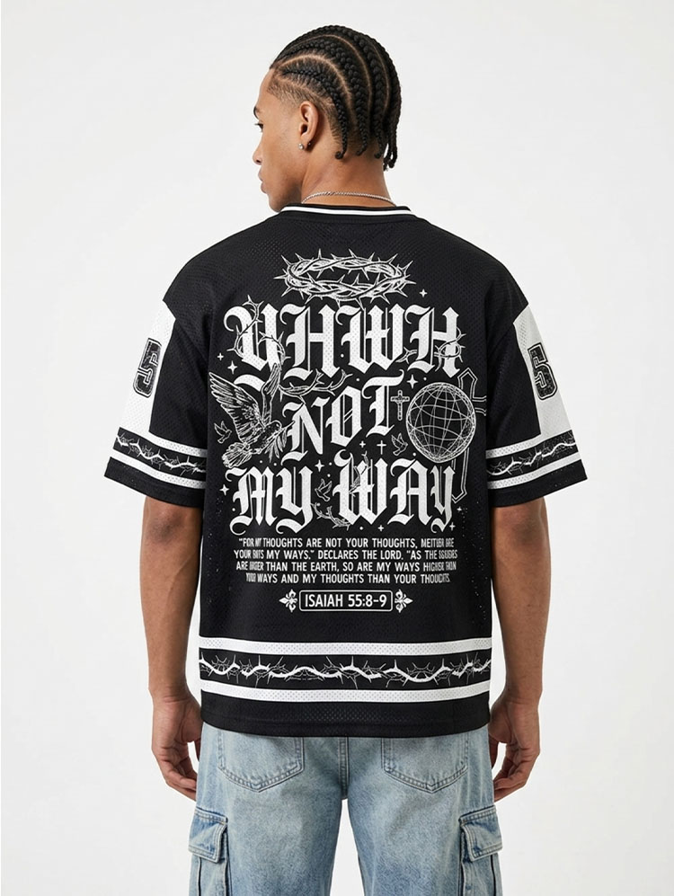 YHWH Not My Way Christian Mesh Jersey