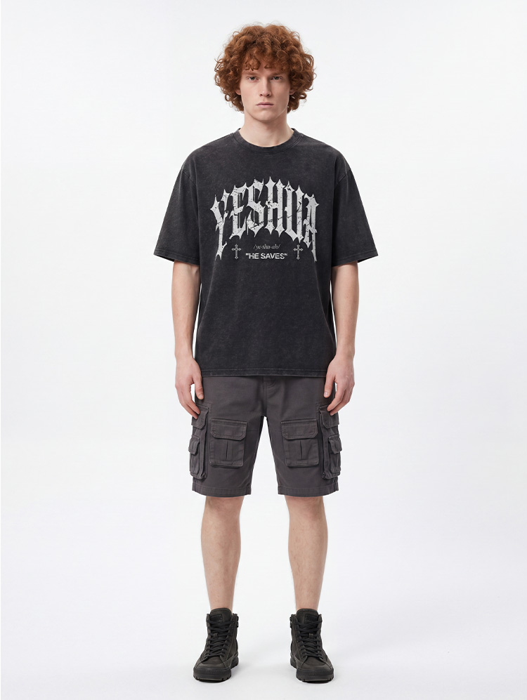 Yeshua Christian Washed T-Shirt