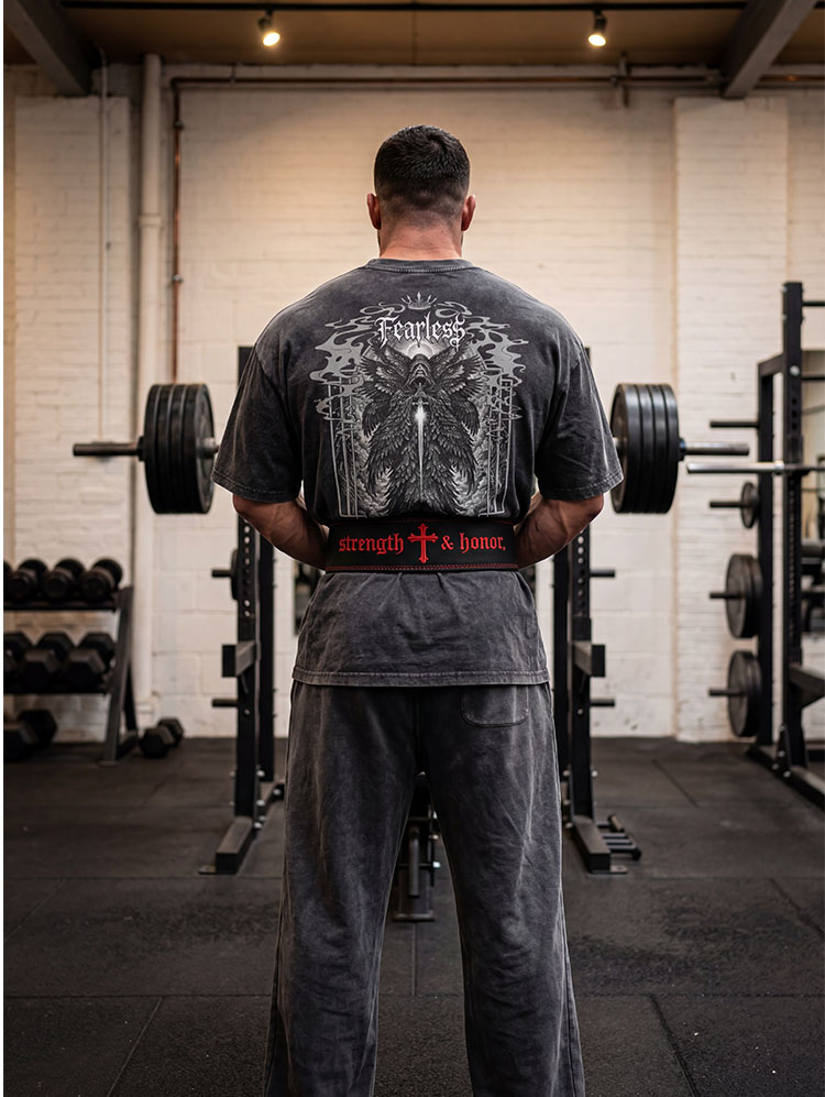 Fear No Evil Christian Washed T-Shirt