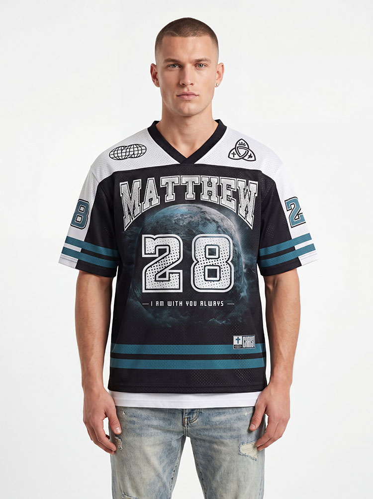 Go Make Disciples of All Nations Christian Mesh Jersey