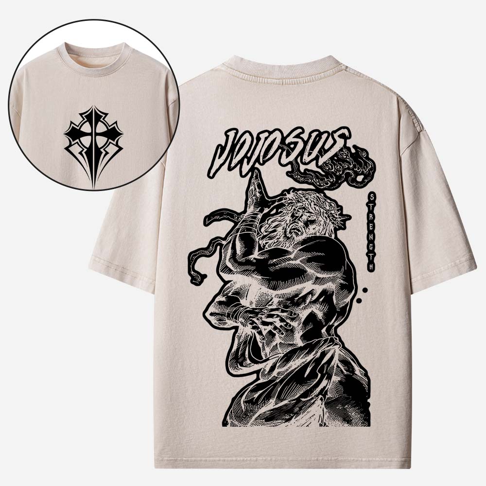 Jesus Christian Washed T-Shirt