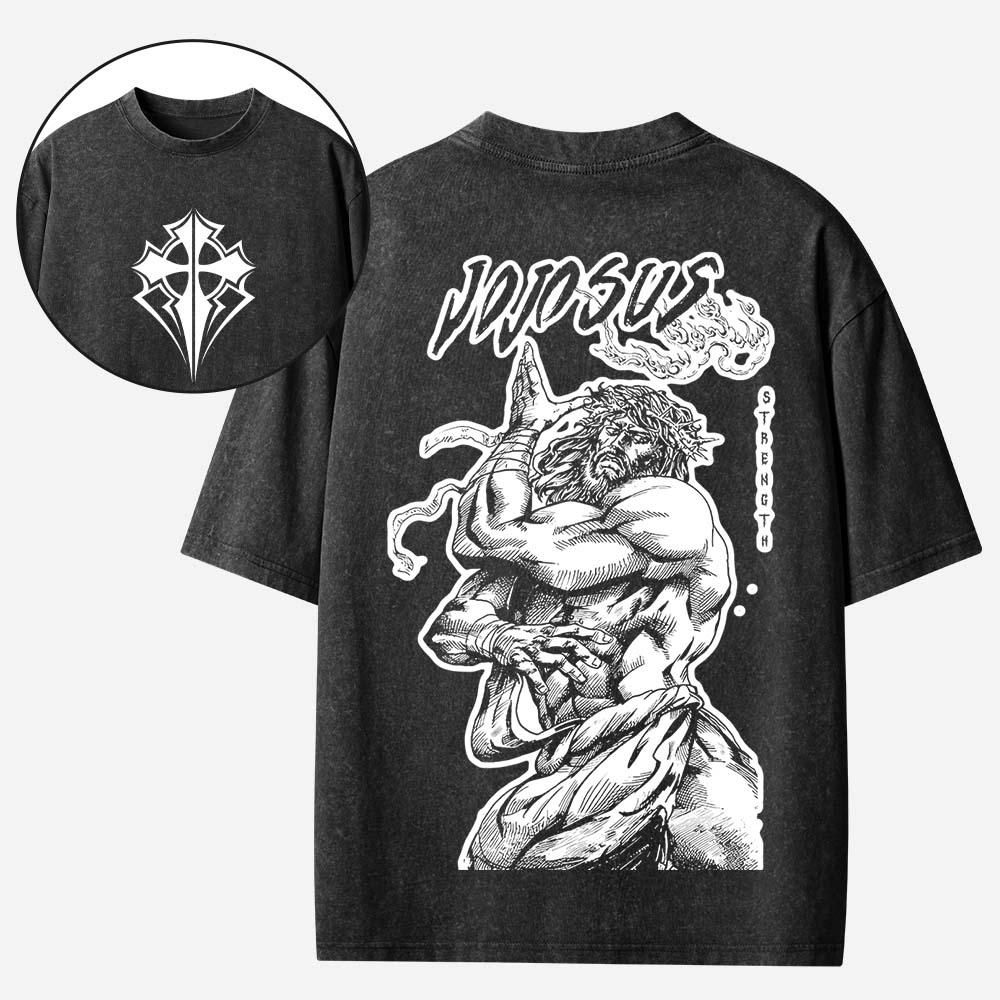 Jesus Christian Washed T-Shirt