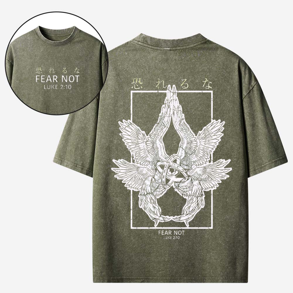 Fear Not Christian Washed T-Shirt