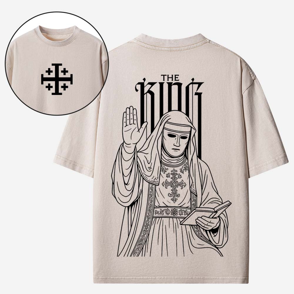 The King Christian Washed T-Shirt