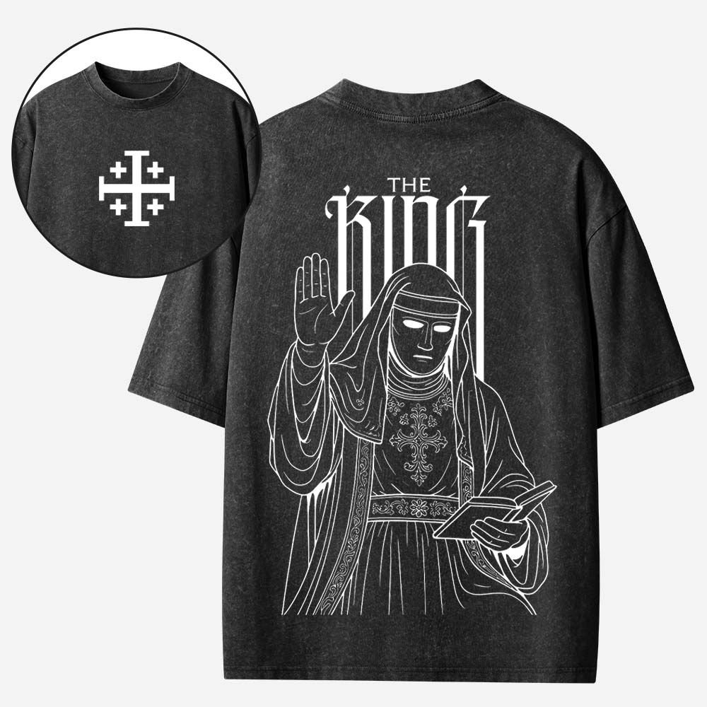The King Christian Washed T-Shirt