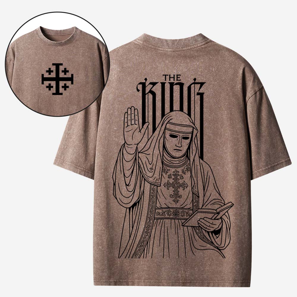 The King Christian Washed T-Shirt
