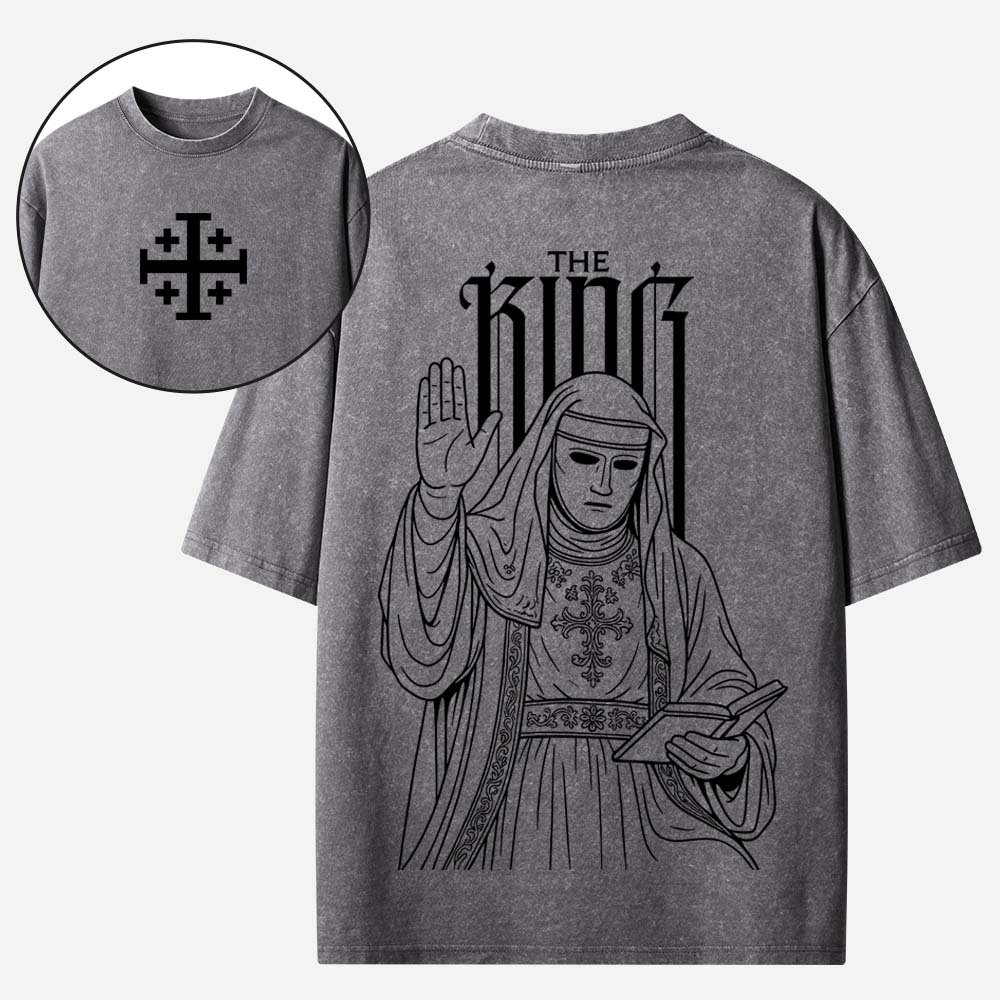The King Christian Washed T-Shirt