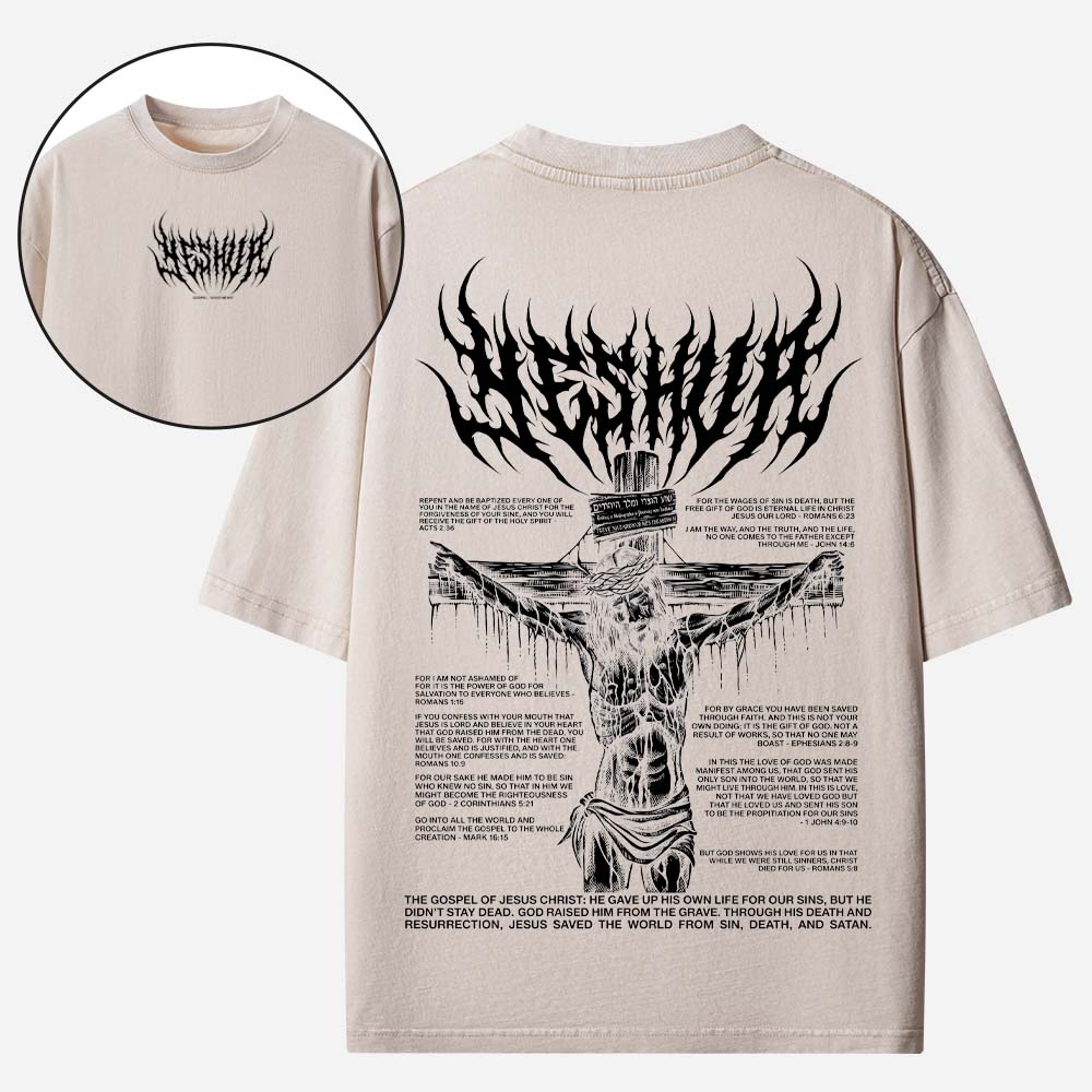 The Gospel of Jesus Christian Washed T-Shirt