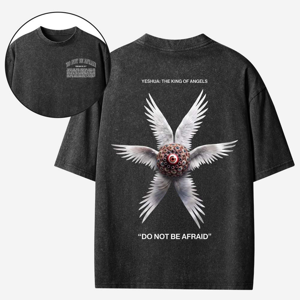 The King Of Angels Christian Washed T-Shirt