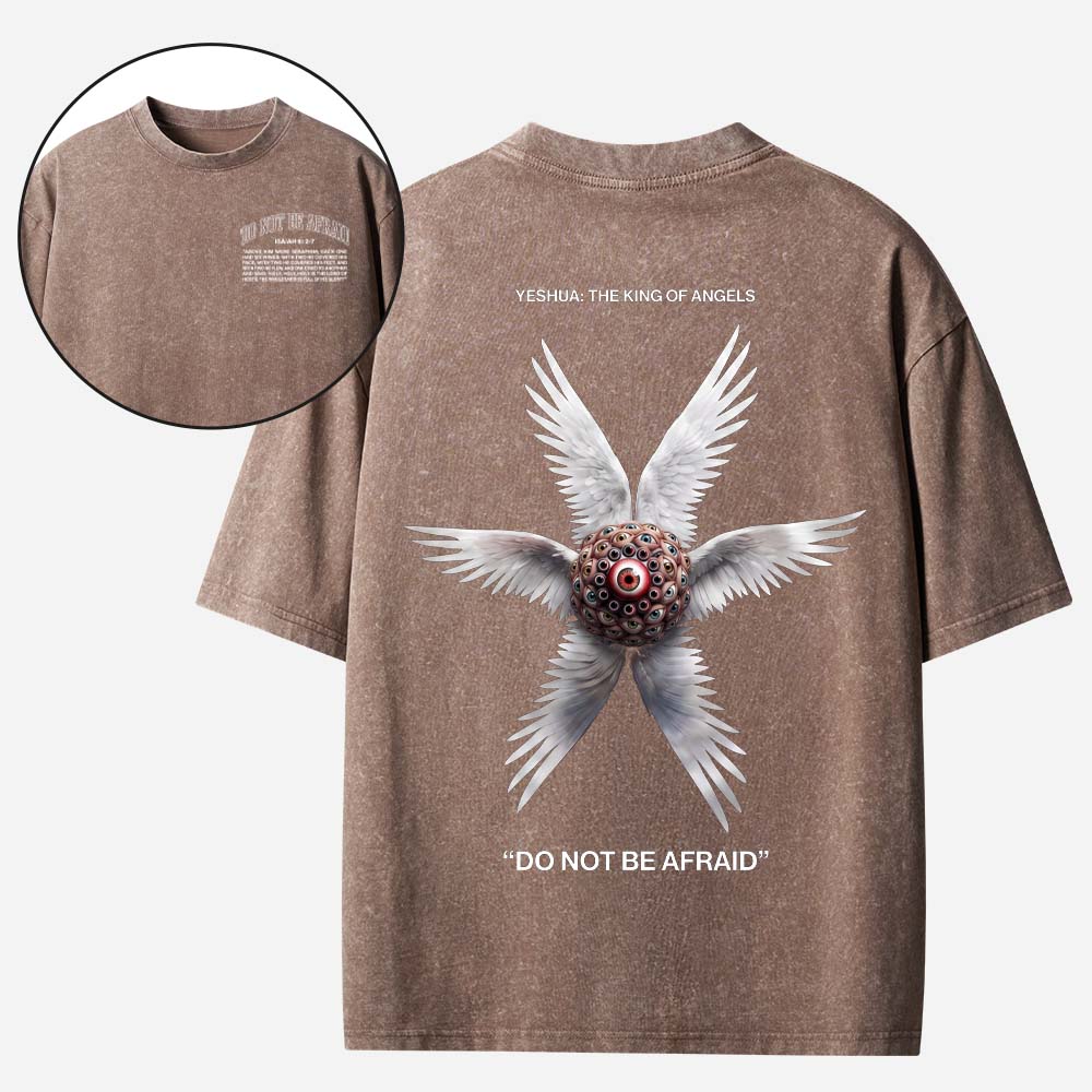 The King Of Angels Christian Washed T-Shirt