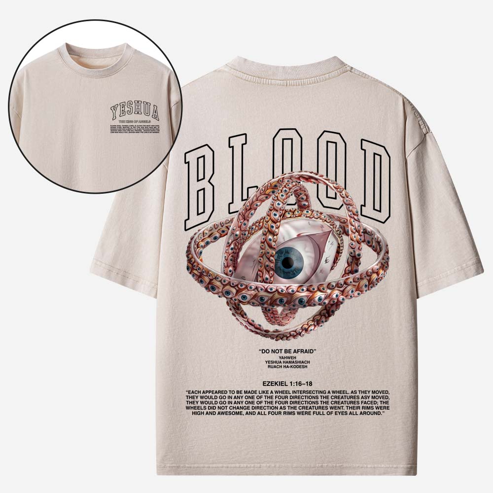 Do Not Be Afraid Christian Washed T-Shirt