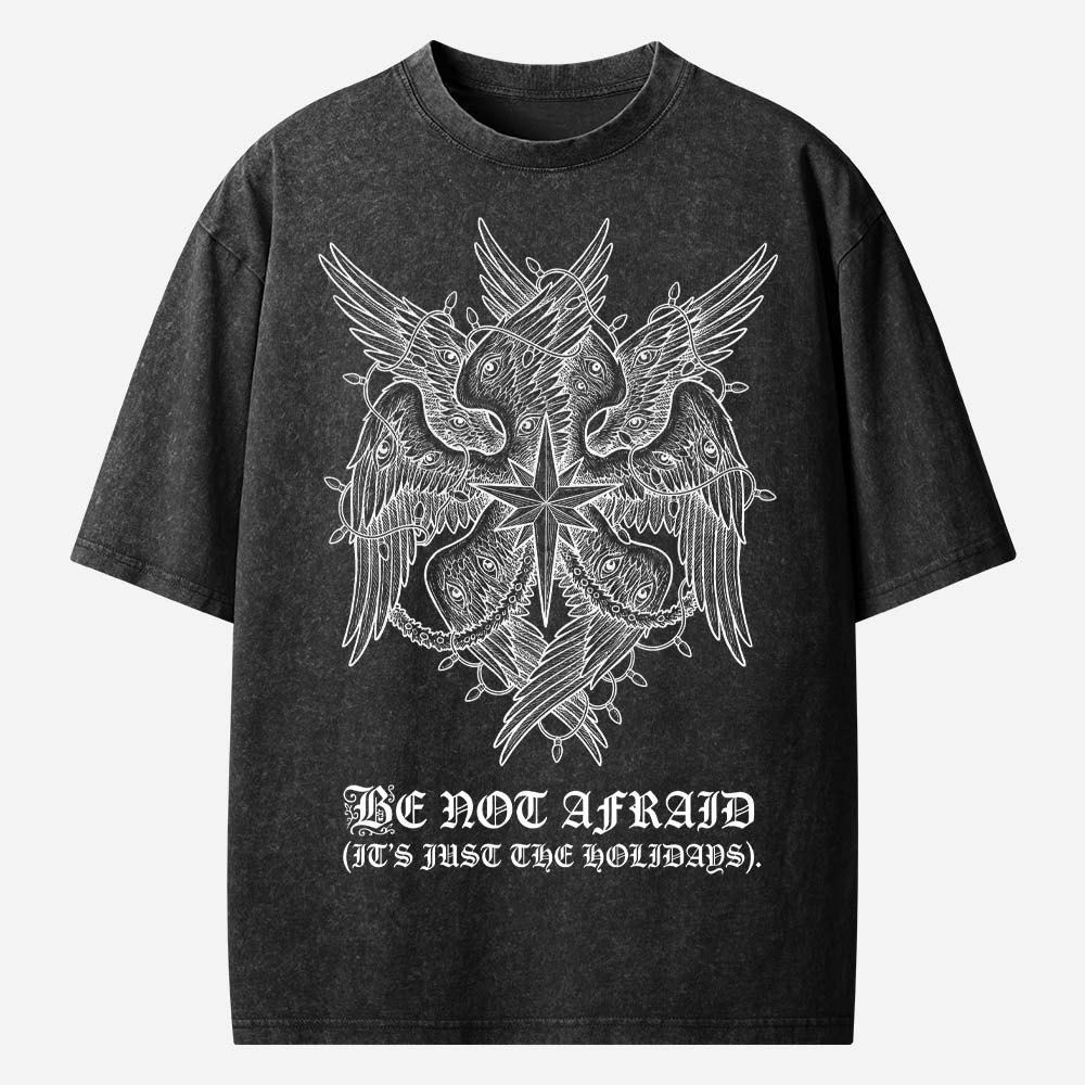 Be Not Afraid Christian Washed T-Shirt