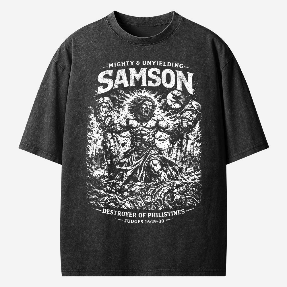 Samson Christian Washed T-Shirt