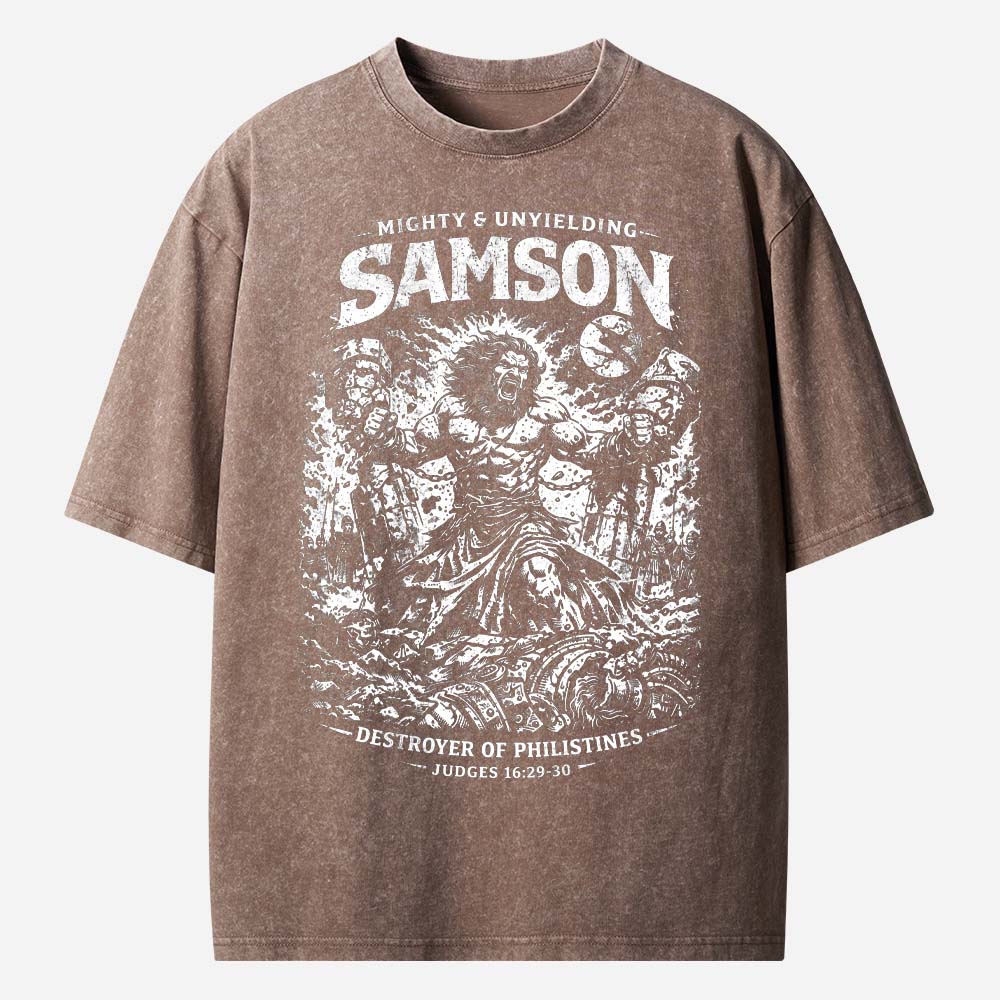 Samson Christian Washed T-Shirt