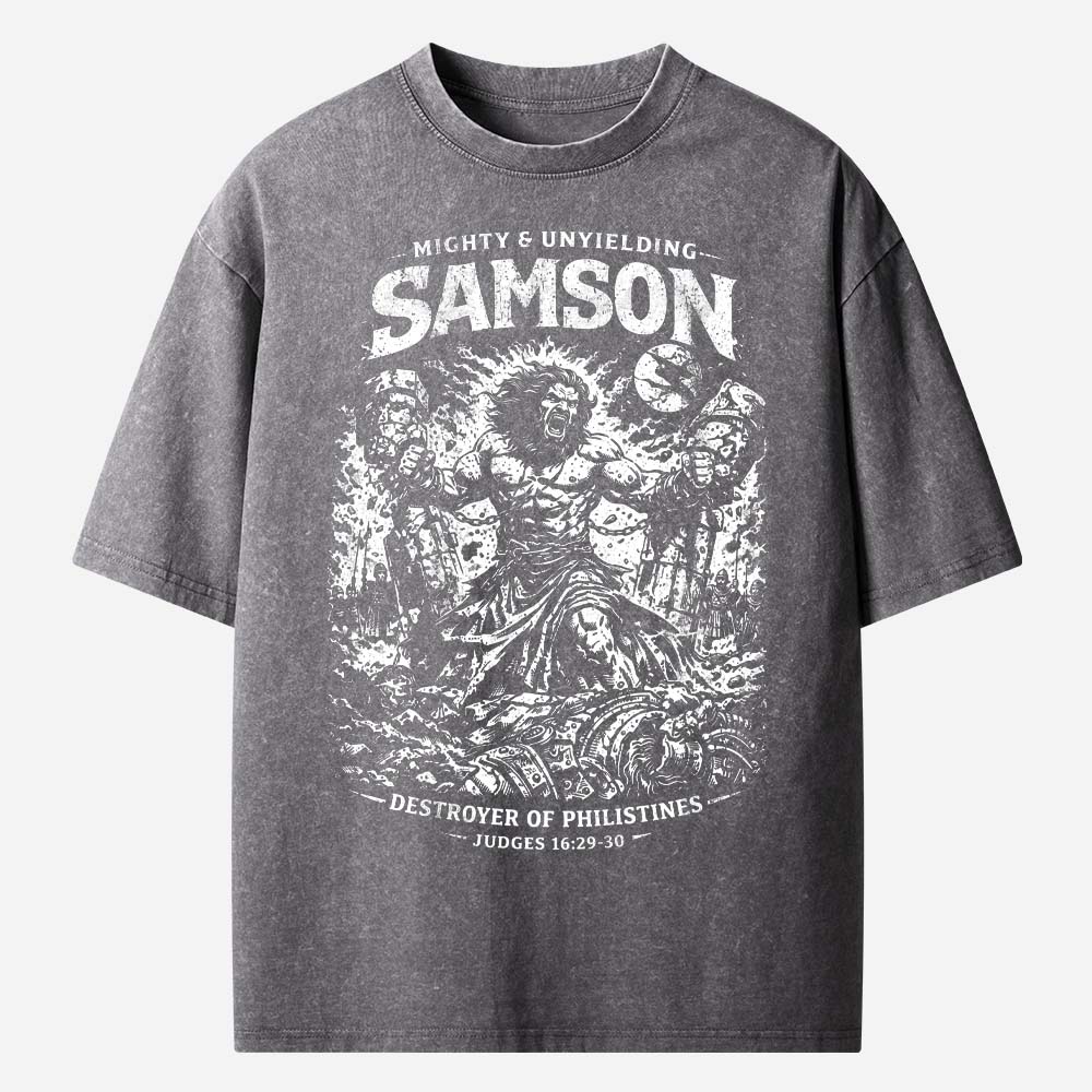 Samson Christian Washed T-Shirt