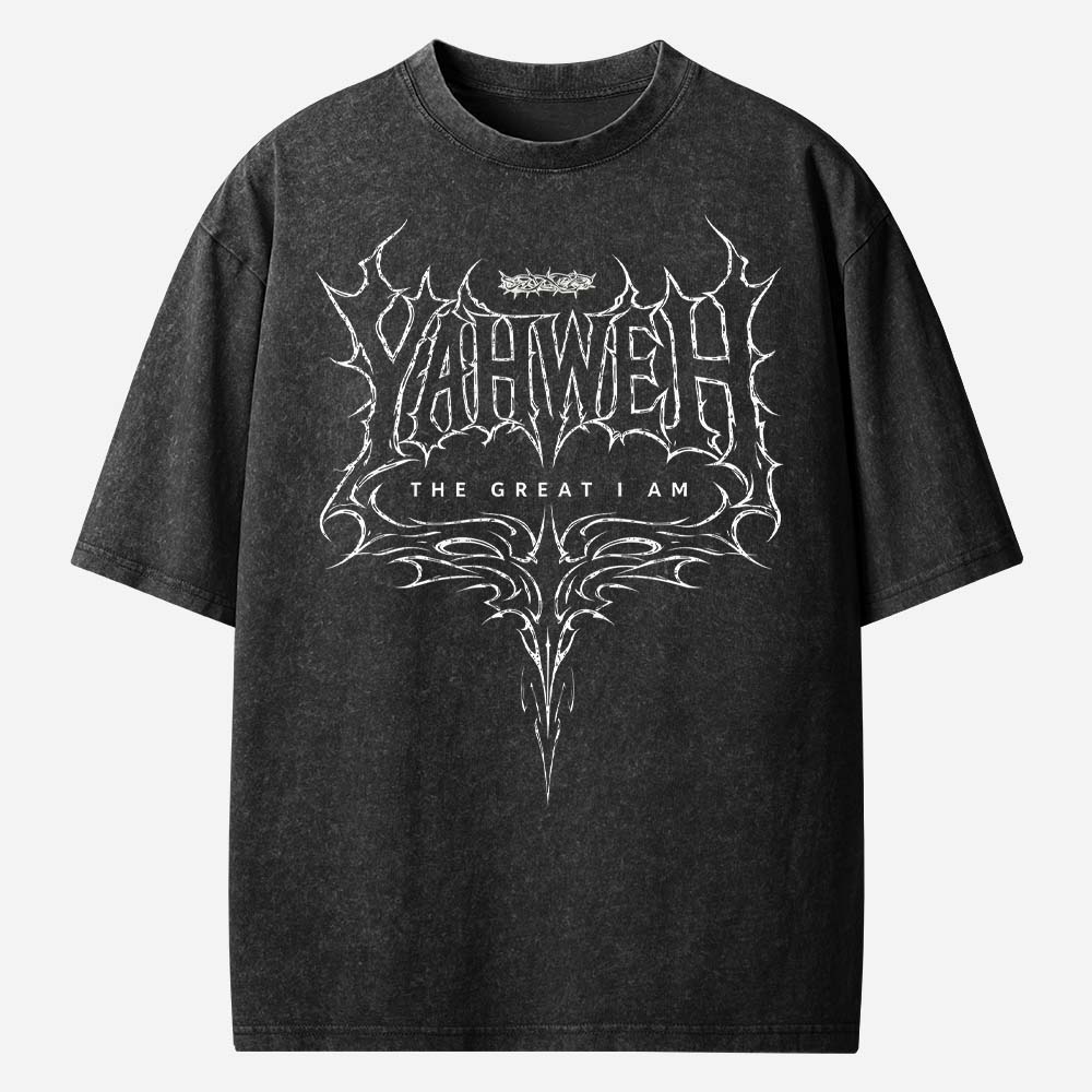YAHWEH Christian Washed T-Shirt