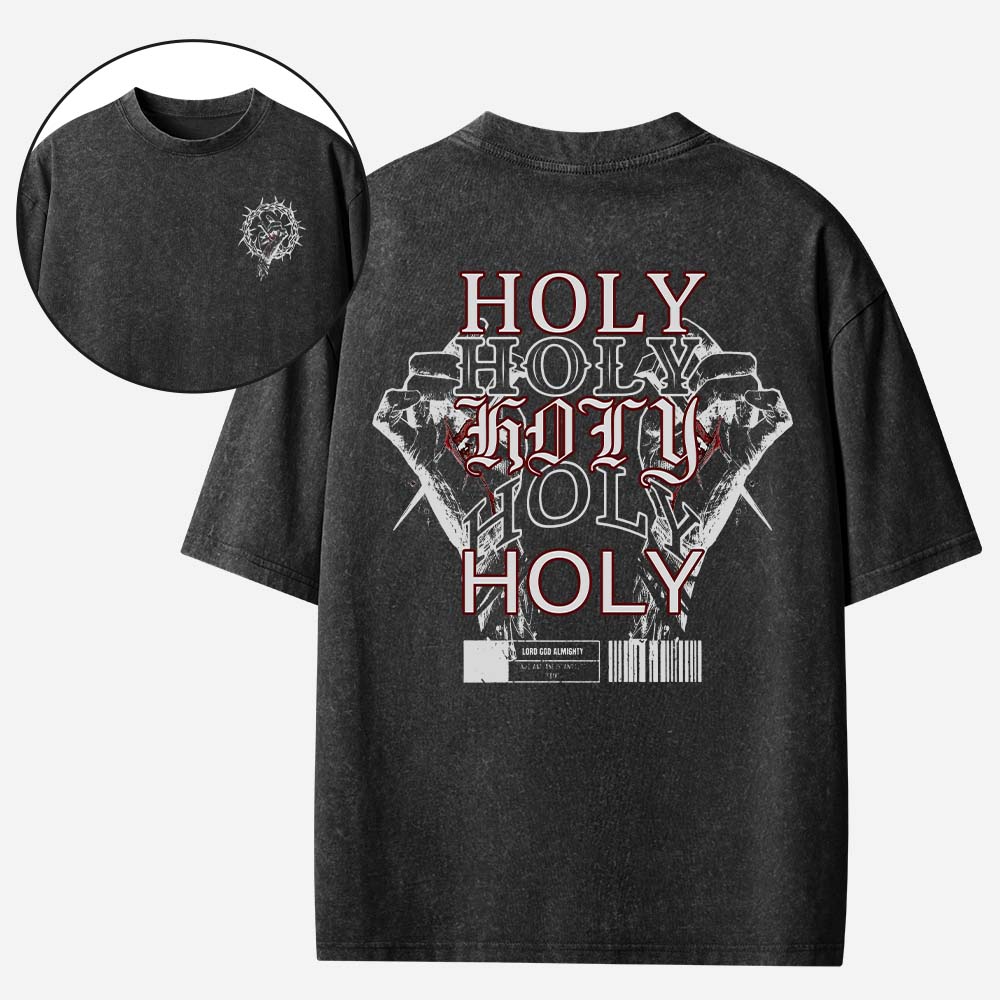 HOLY Christian Washed T-Shirt