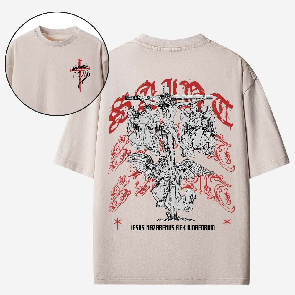 SAINT Christian Washed T-Shirt