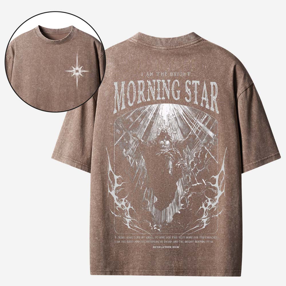 ori Bright Morning Star Christian Washed T-Shirt