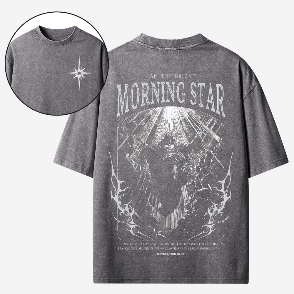 ori Bright Morning Star Christian Washed T-Shirt