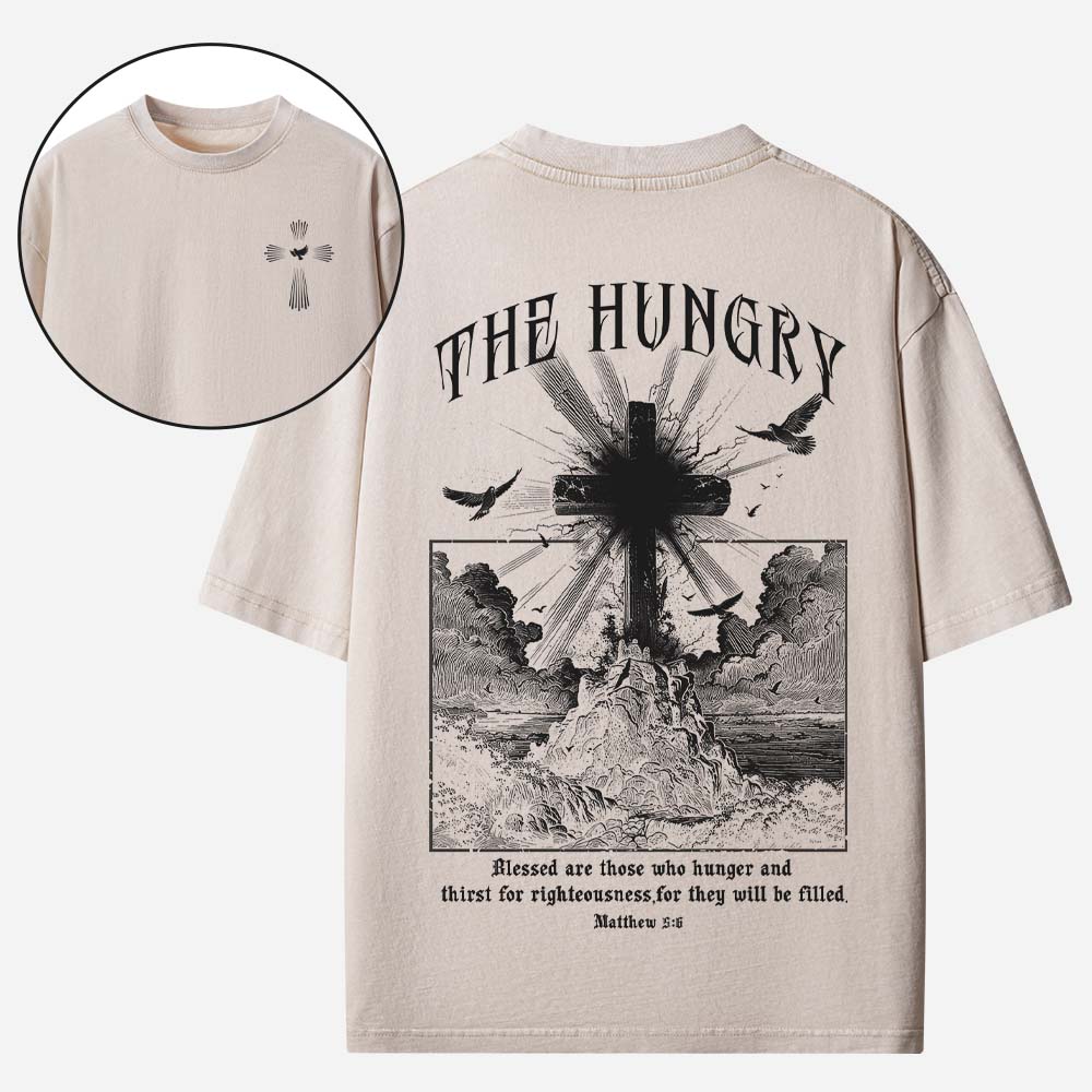 The Hungry Christian Washed T-Shirt