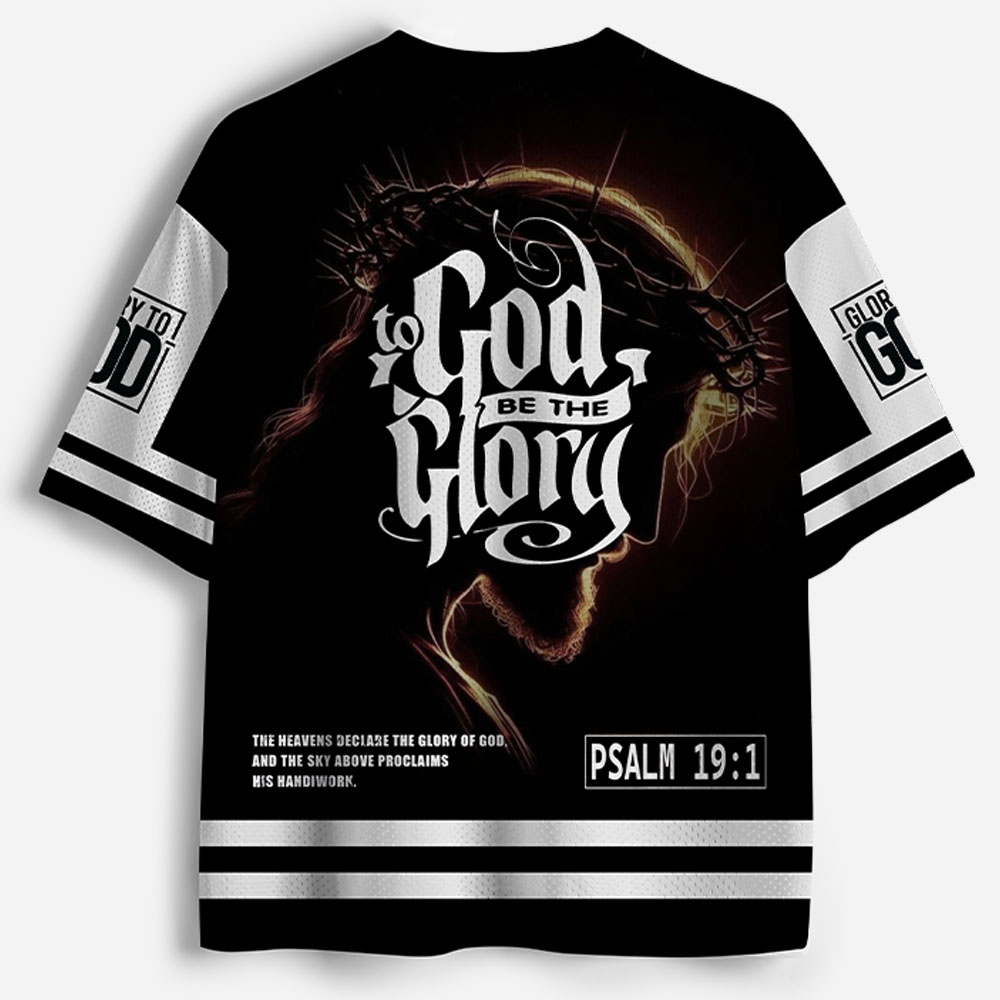 Declare The Glory of God Christian Mesh Jersey