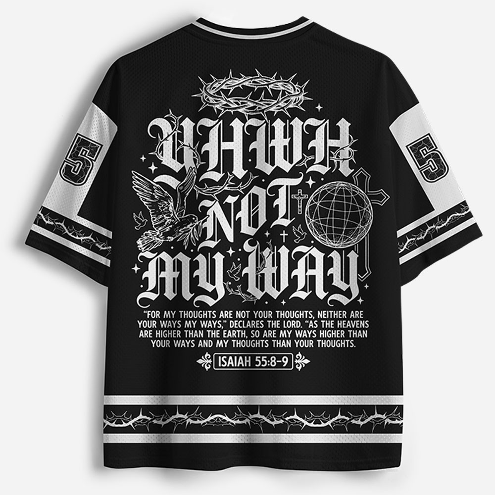 YHWH Not My Way Christian Mesh Jersey
