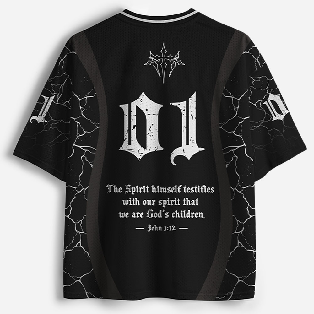 I am A Child of God Christian Mesh Jersey