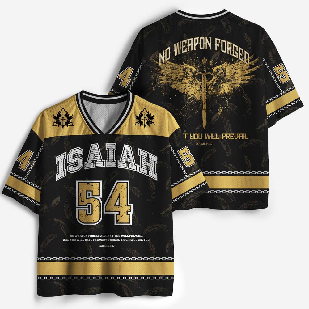 Isaiah 54 Christian Mesh Jersey